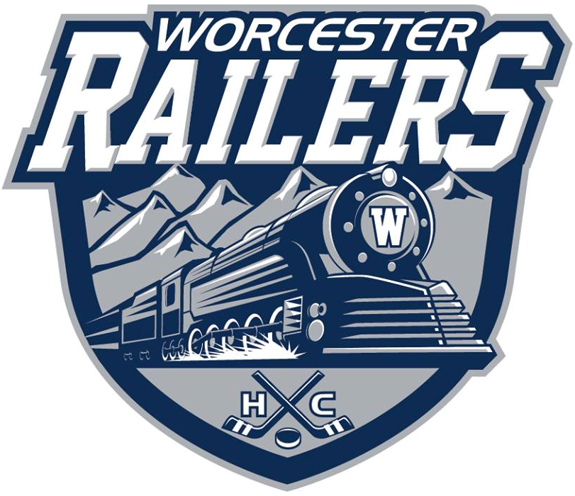 Worcester Railers HC 2017 Unused Logo iron on heat transfer